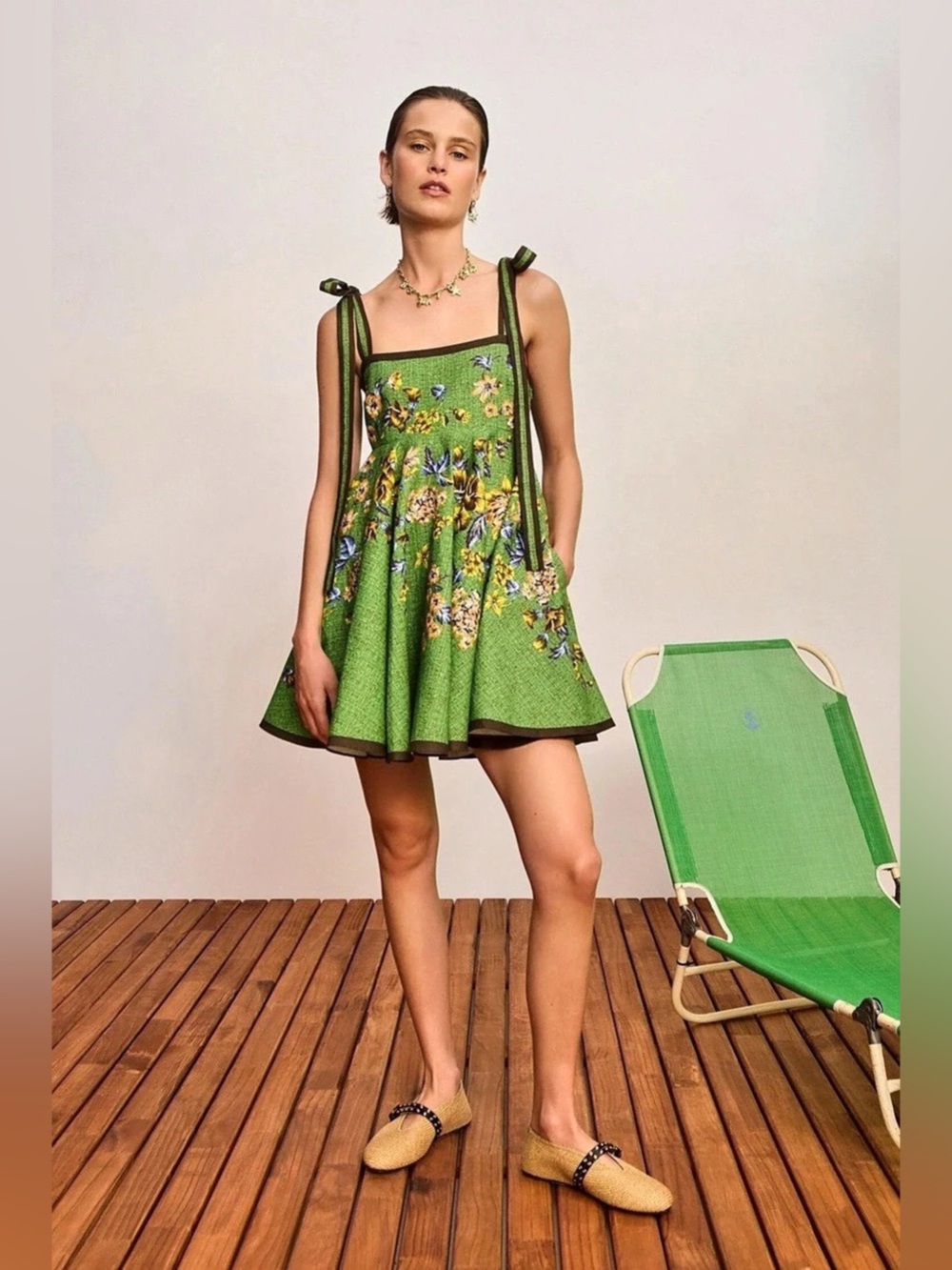 ALEMAIS Phyllis Mini Sundress 2016FW